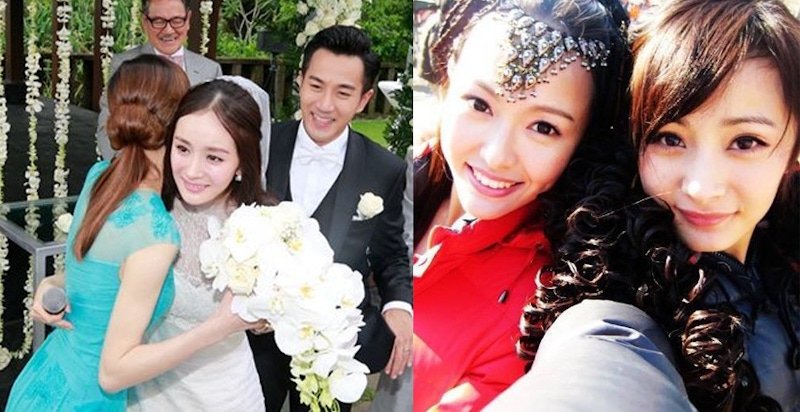 閨蜜變閨敵？楊冪缺席唐嫣大婚，友情翻船的原因竟然是....。｜名人焦點