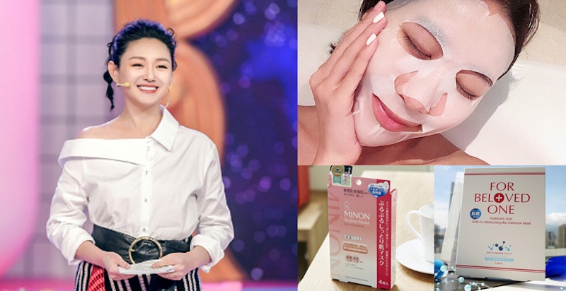 美容大王一大S回歸主持，比日光燈還亮白的肌膚全靠敷面膜｜面膜推薦