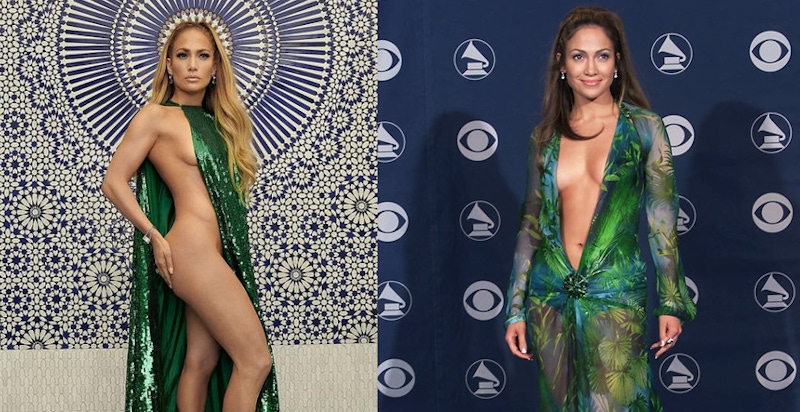 網友瘋傳JLO半裸時尚大片！因為那身材比18年前的露臍裝還火辣啊｜名人焦點