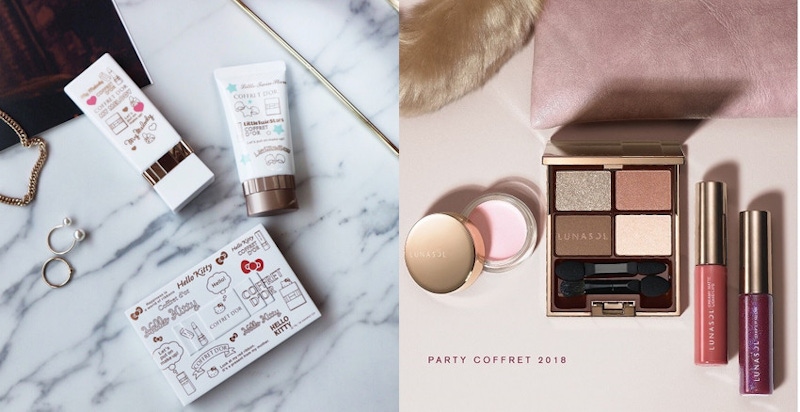 《COFFRET D'OR三麗鷗聯名款》VS《LUNASOL聖誕彩妝》，兩組都想要怎麼辦？｜小編直擊