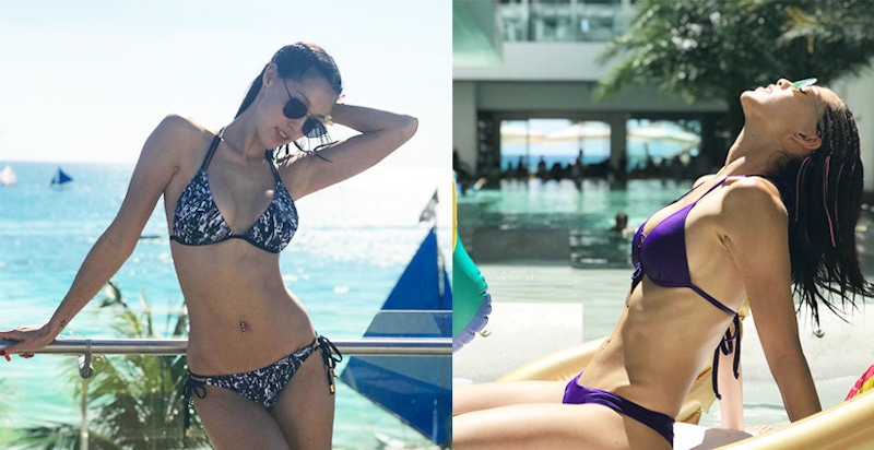 喝優酪乳+自製排毒水！混血名模Akemi靠辣腹肌擄獲天菜錦榮｜女星瘦身