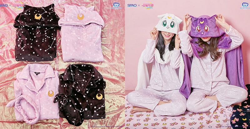 穿上美少女戰士睡衣，聖誕節來揪一個睡衣趴吧｜聯名商品