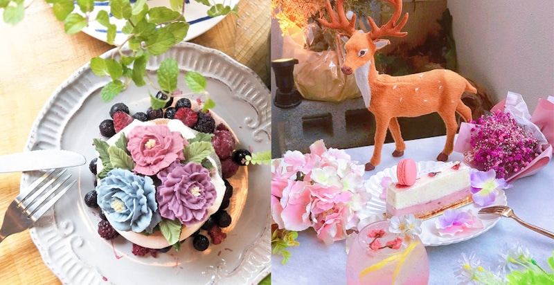 怎麼拍都夢幻！元旦連假揪姊妹來「乾燥花咖啡廳」｜美食推薦