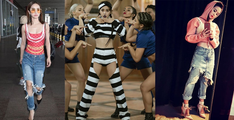 蔡依林的胯下破褲太辣眼！網友：「好想幫呸姐補褲子喔～」｜破褲推薦