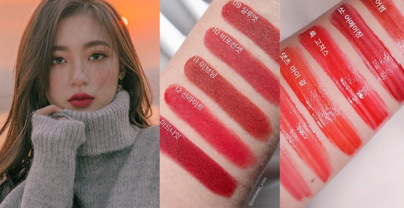 韓妞唇膏新貨到，走春天天換新唇色也沒問題｜唇膏推薦
