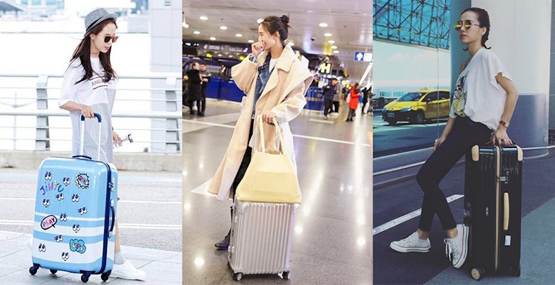 明星出國都愛的行李箱品牌推薦，時髦行李箱隨拍隨好看｜行李箱推薦