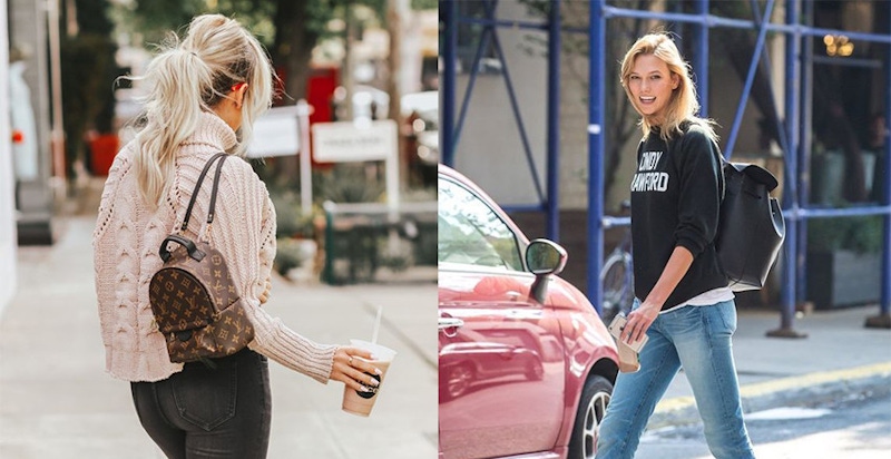 揹上去一秒變少女，名人愛不釋手的3款精品後背包｜流行包款推薦