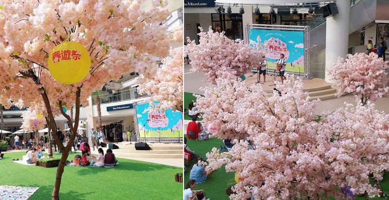 逛一整天也不會膩~林口三井Outlet櫻花祭好逛又好買，周末就去走走｜周末去處推薦