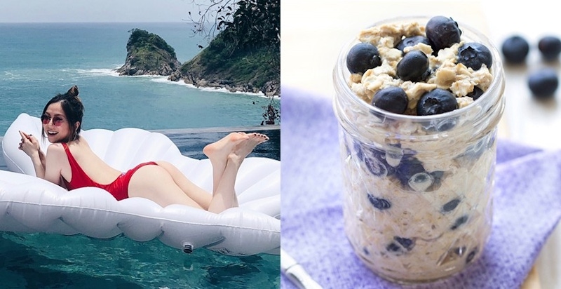 鄧紫棋瘦成正妹的秘訣就是它~隔夜燕麥罐好吃又不胖，早餐今天就來試試｜瘦身食譜