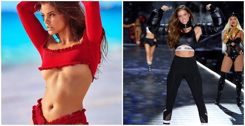 這也叫「大尺碼」？55kg的維密天使是要逼死誰啊~