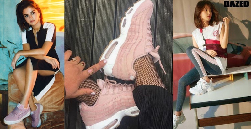 蹬上去立馬變少女~5雙最漂亮的粉色球鞋，幫你收集好了！