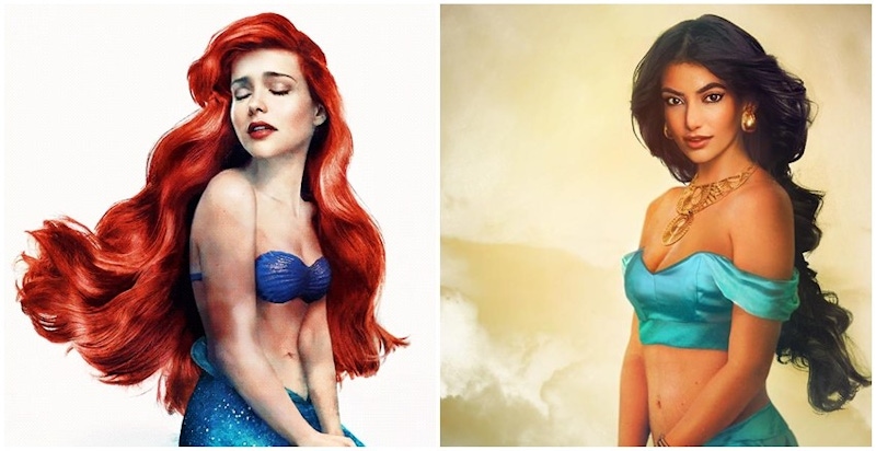 迪士尼真人版公主也太美~官方認證迪士尼公主畫像，每一幅都讓粉絲頂禮膜拜｜趣聞分享