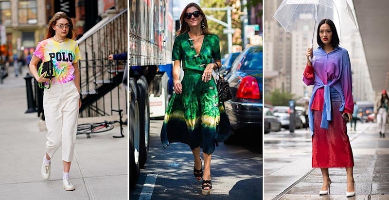 沒時間去Coachella朝聖也沒關係~穿上嬉皮風紮染，人人都可以當酷女孩｜流行穿搭