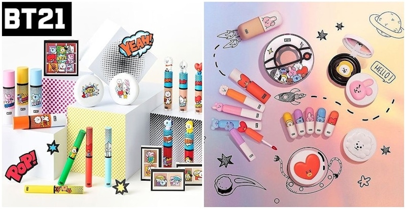 集點就能換！BT21限定版彩妝太可愛，三餐吃便利店也值得｜限定彩妝推薦