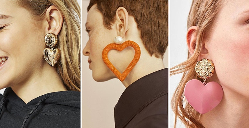 邱比特絕對看得見XD！掛上愛心耳環，打亮你的小臉臉｜飾品推薦