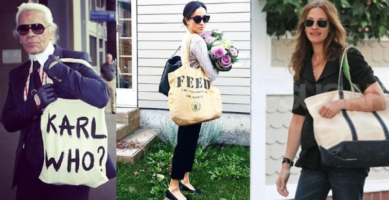 星巴克帆布包勾動「布包癖」！大神、女星都愛的帆布包就這麼有範兒~