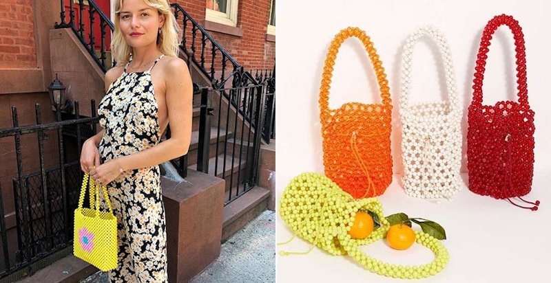 去年買的串珠包快拿出來！夏日時髦穿搭就差這一咖