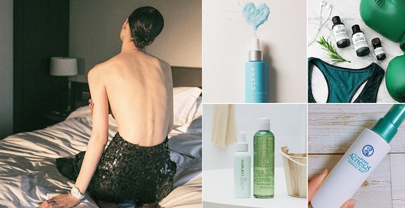 乾淨無瑕的背好美啊～去背部痘痘好物分享，一掃黯沉痘痘不留疤｜美背去痘推薦