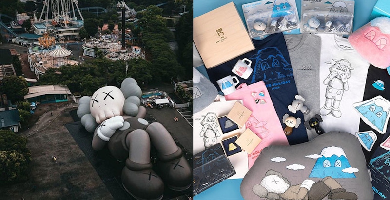 全世界都在瘋的潮牌KAWS！大型公仔這次躺在日本富士山腳下｜藝文推薦