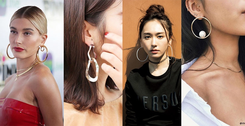 不只歐美、日妞也愛！耳朵掛上圈圈耳環，大圈小圈都好看~｜耳環推薦