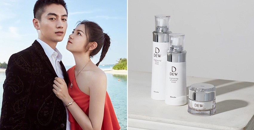 外界唱衰沒在怕，陳妍希拉老公放閃，穩穩套牢另一半的心全憑這三招！保養交給DEW淨潤系列水、白、亮3步驟｜女星保養祕訣