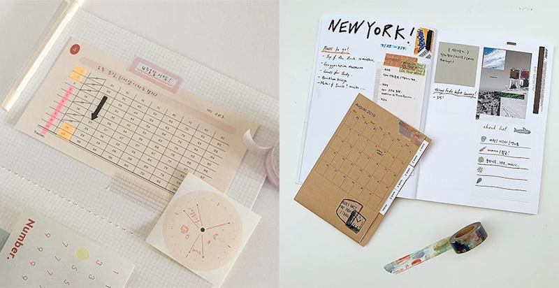 韓國必逛質感文具店，手帳迷絕對要帶夠錢啊｜生活小物推薦