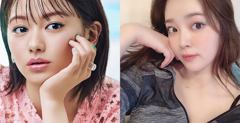 櫻花妹夏日必追~眼尾一抹藍，輕鬆打造透明感藍色眼妝｜眼線推薦