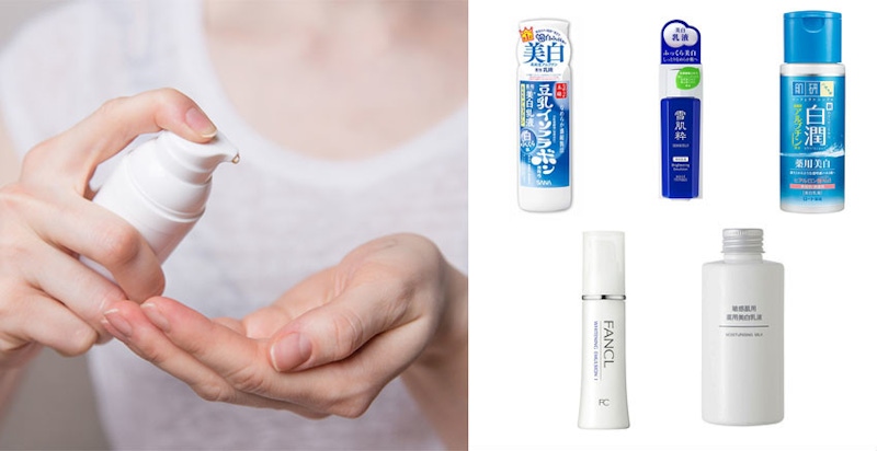 曬黑也能夠速速白回來～日妞愛用5款美白乳液，速白真的很有感｜乳液推薦