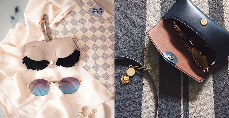 比墨鏡還搶戲！實用又超有質感，時髦精也狂推的墨鏡套｜生活小物推薦