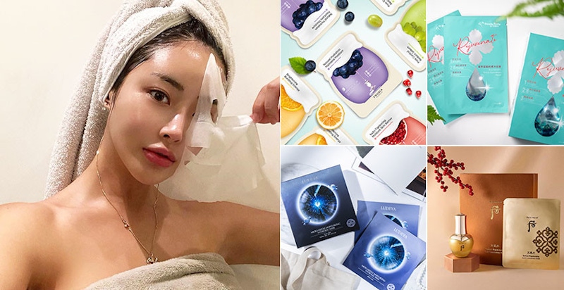 天氣好熱來片面膜解渴~修護夏末疲憊肌，推薦5片逆轉勝面膜！｜面膜推薦