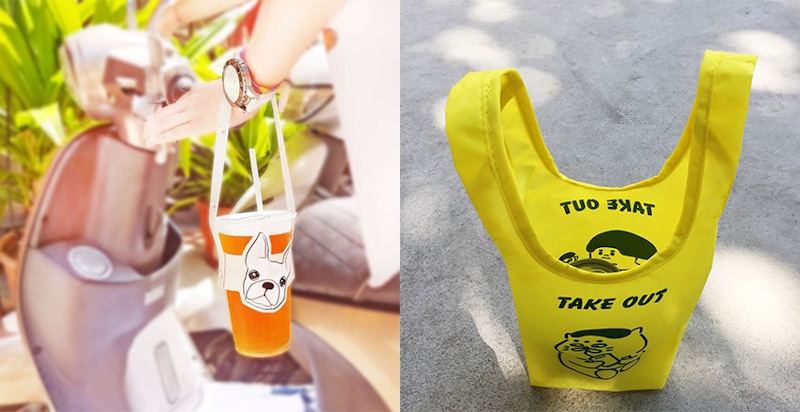 手搖茶變時尚配件？喝冷飲逛街無障礙，絕對需要這些超可愛飲料杯套｜生活小物推薦