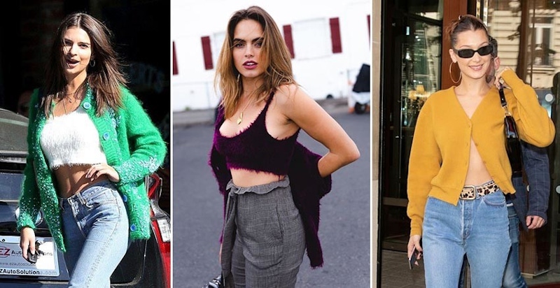 這樣穿性感得高級~針織外套換個穿法，搭出秋裝新鮮感｜穿搭推薦