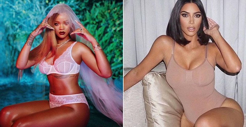 維密變成時代眼淚之後~蕾哈娜VS豐臀金，最夯名人內衣你挺誰？｜時裝週看點