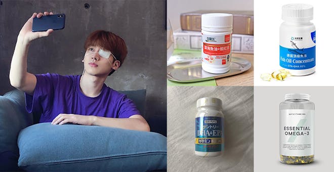 男團偶像差點瞎了?韓星Hyuk視網膜受損險失明,護眼試試吃「魚油」|眼睛護養