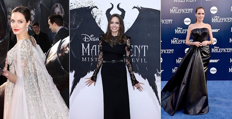 這才是我們認識的女神~黑魔女2首映美哭粉絲，裘莉私服簡約又貴氣｜名人穿搭