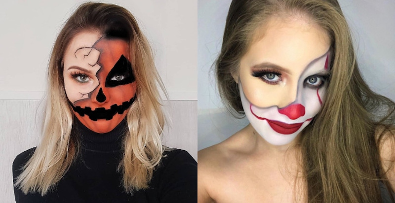 上YT學一下吧~夯遍全世界的「萬聖節臉妝」，助你拿下萬聖節鬼后寶座｜萬聖節妝容