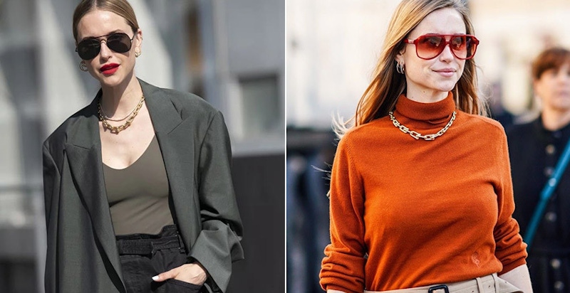 意外好搭好駕馭~頸間多一條金鍊子,小資女也有女總裁氣勢|穿搭推薦 意外好搭好駕馭~頸間多一條金鍊子,小資女也有女總裁氣勢|穿搭推薦