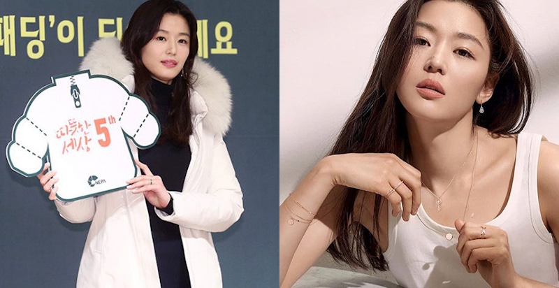 簡直行走的反光板~全智賢白成一道光，關鍵步驟是美白氣墊｜氣墊粉餅推薦