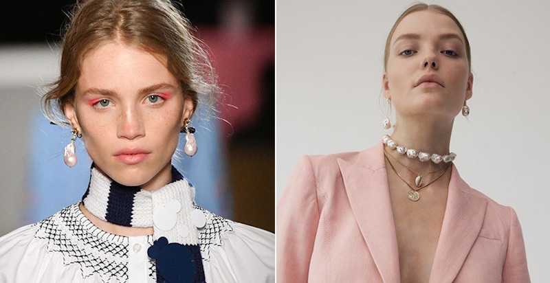 長得越歪越時髦~巴洛克珍珠耳環，打亮小臉就靠它｜珍珠飾品推薦