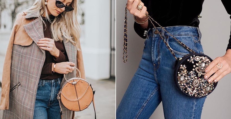 只裝得下手機錢包也要揹~超可愛的小圓包，年末犒賞決定入手｜配件推薦