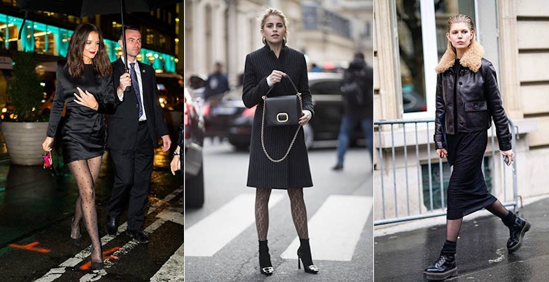 輕鬆穿出大長腿~3種當季黑絲襪穿搭，幫你保暖還能撩男｜穿搭推薦