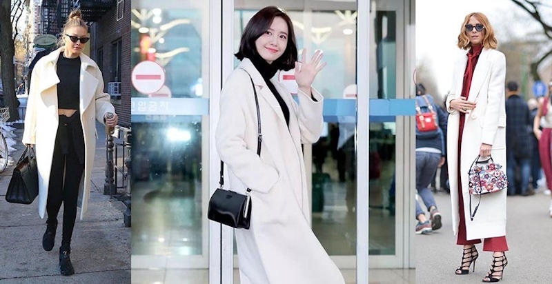 這樣穿不怕變北極熊～撩男必備初戀白色大衣，挑對版型顯瘦又高挑！｜穿搭技巧
