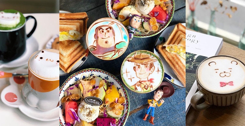 這樣怎麼捨得喝下去啦~神人拉花咖啡，每一杯都可以拍100張｜拉花咖啡推薦