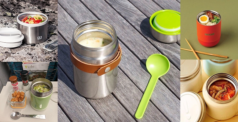 打開就像剛煮好～冬天吃熱呼呼便當，就靠這些高顏值保溫罐｜悶燒罐推薦