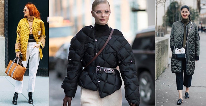 外套內襯變主角~潮人必追菱格紋羽絨衣，搭出冬日衣著新鮮感｜穿搭推薦