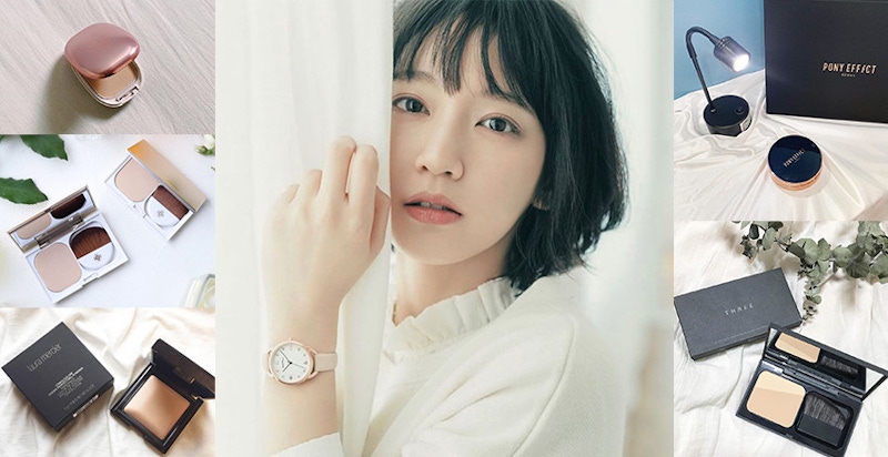 治癒顏秘訣公開！吉岡里帆小臉修容不著痕跡，原來多用一塊粉餅來修容～｜粉餅修容推薦