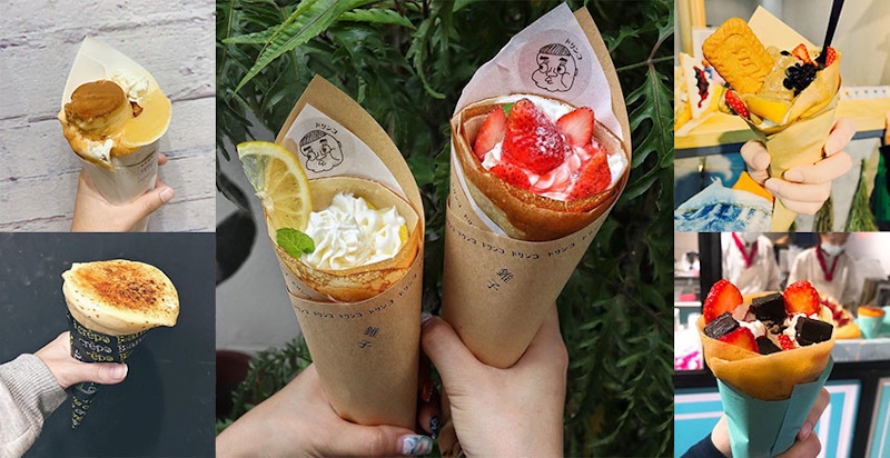 Ins打卡熱門甜點~這5家可麗餅捧花太美，女孩完全無法抗拒｜美食推薦