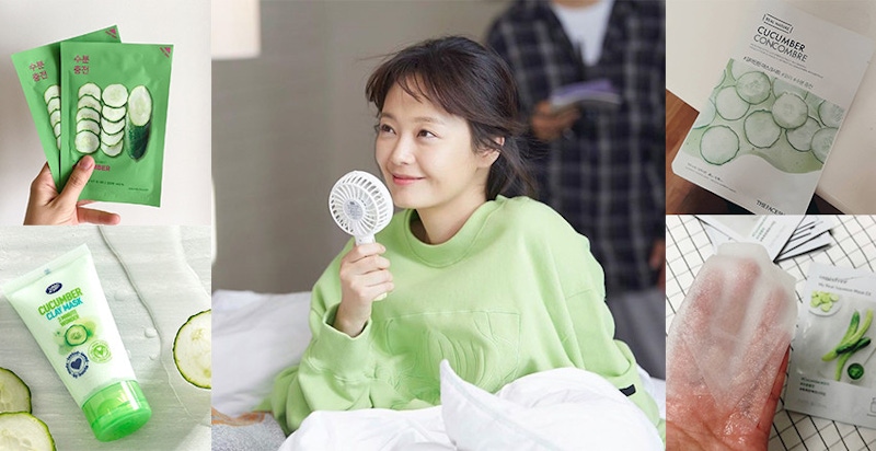 新劇《大數據戀愛》甜死人~全昭旻素顏也美，全靠小黃瓜面膜｜小黃瓜面膜推薦