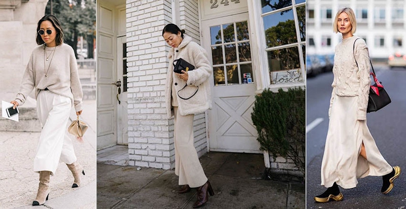 Cream on Cream超夯~冬日奶油色穿搭，散發滿滿高級感｜穿搭推薦