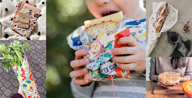 保鮮膜BYE BYE~天然環保蜂蠟布，讓食物保鮮變可愛啦｜蜂蠟布推薦